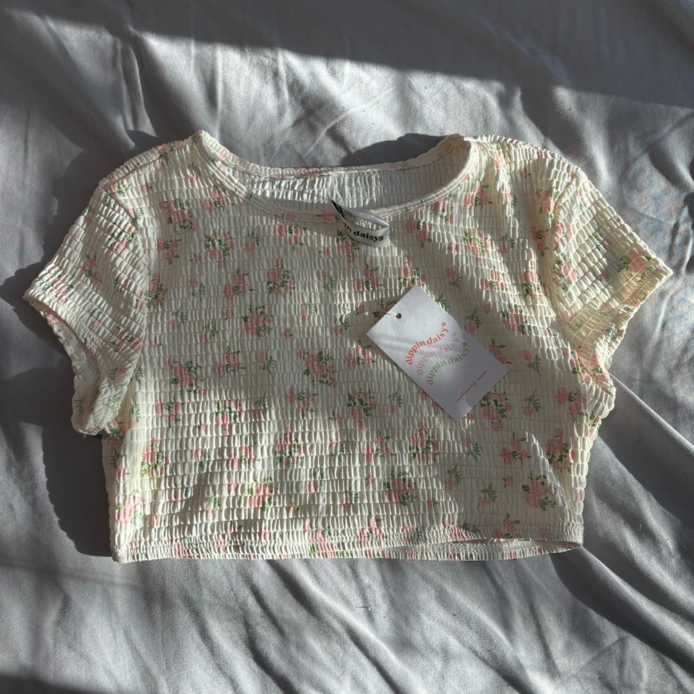 Dippin Daisy’s Smocked Floral Top